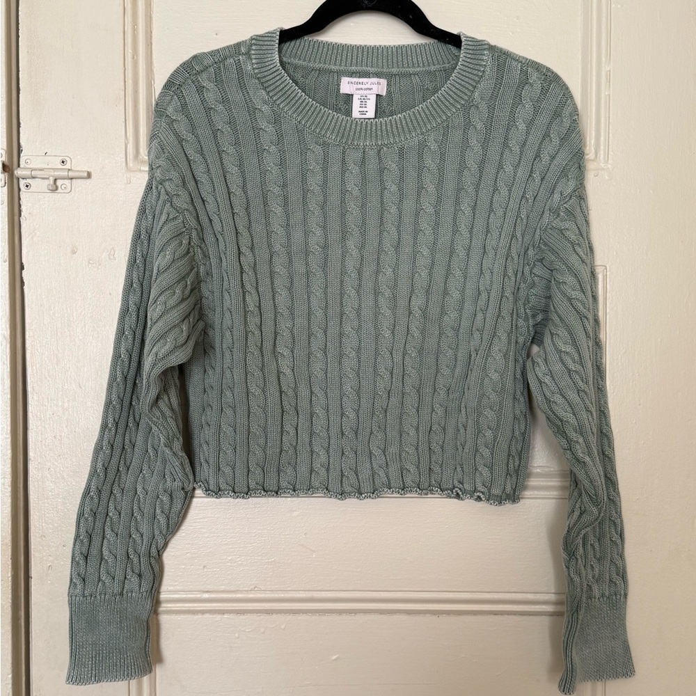 Sincerely Jules Cable Knit Sweater